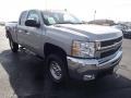 Silver Birch Metallic - Silverado 2500HD LT Extended Cab 4x4 Photo No. 3