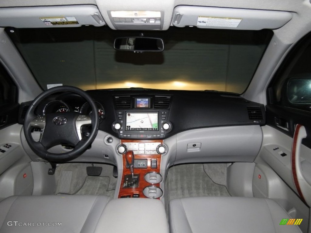 2010 Toyota Highlander Limited Ash Dashboard Photo #78392882