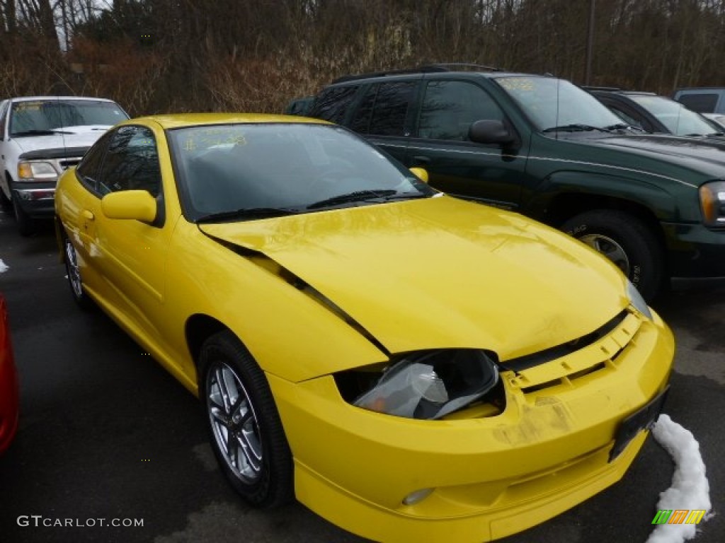 Rally Yellow Chevrolet Cavalier