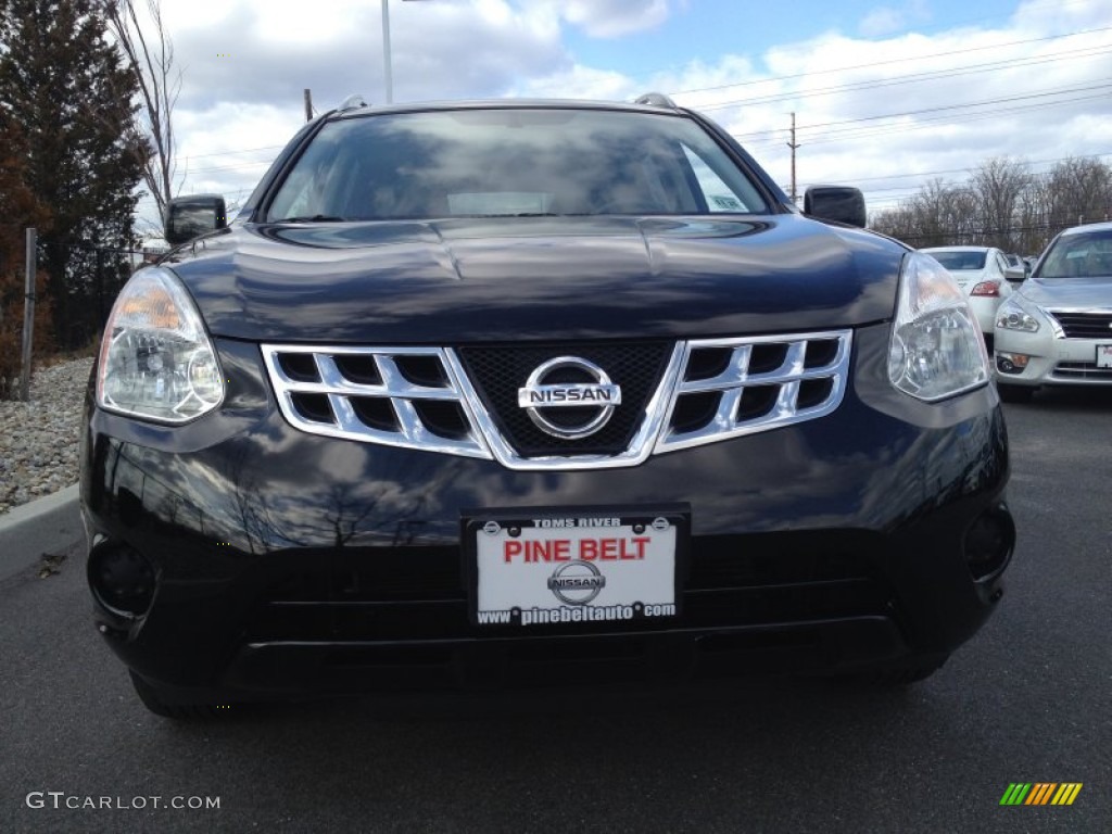 2011 Rogue SV AWD - Black Amethyst / Black photo #2