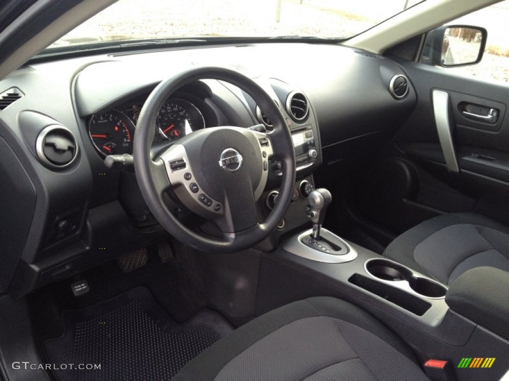 2011 Rogue SV AWD - Black Amethyst / Black photo #9