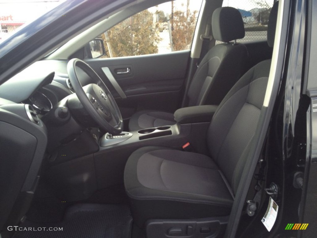 2011 Rogue SV AWD - Black Amethyst / Black photo #10