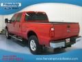 2010 Vermillion Red Ford F250 Super Duty XLT Crew Cab 4x4  photo #5