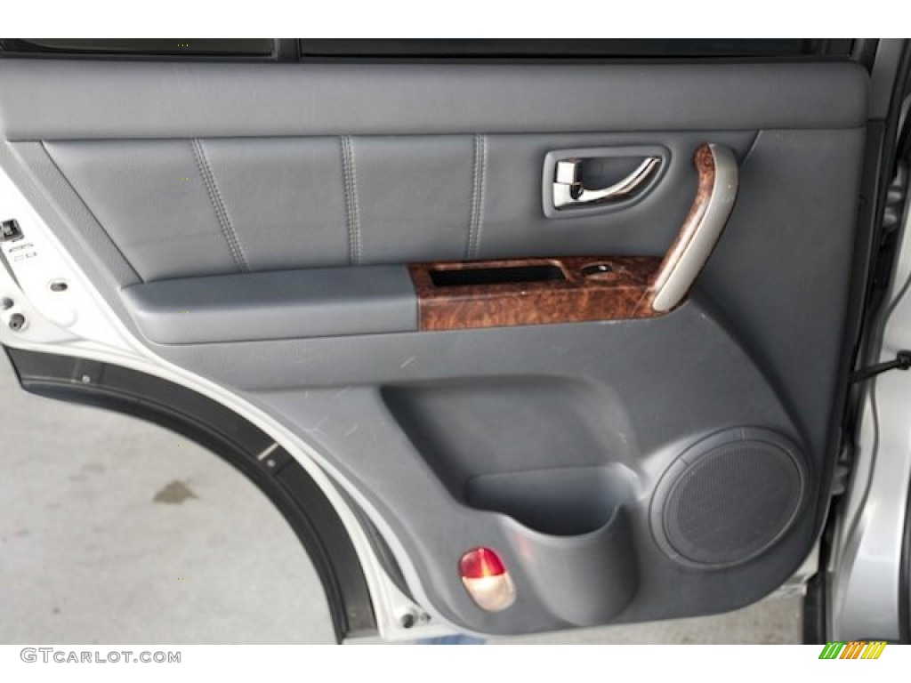 2003 Kia Sorento EX Gray Door Panel Photo #78394223