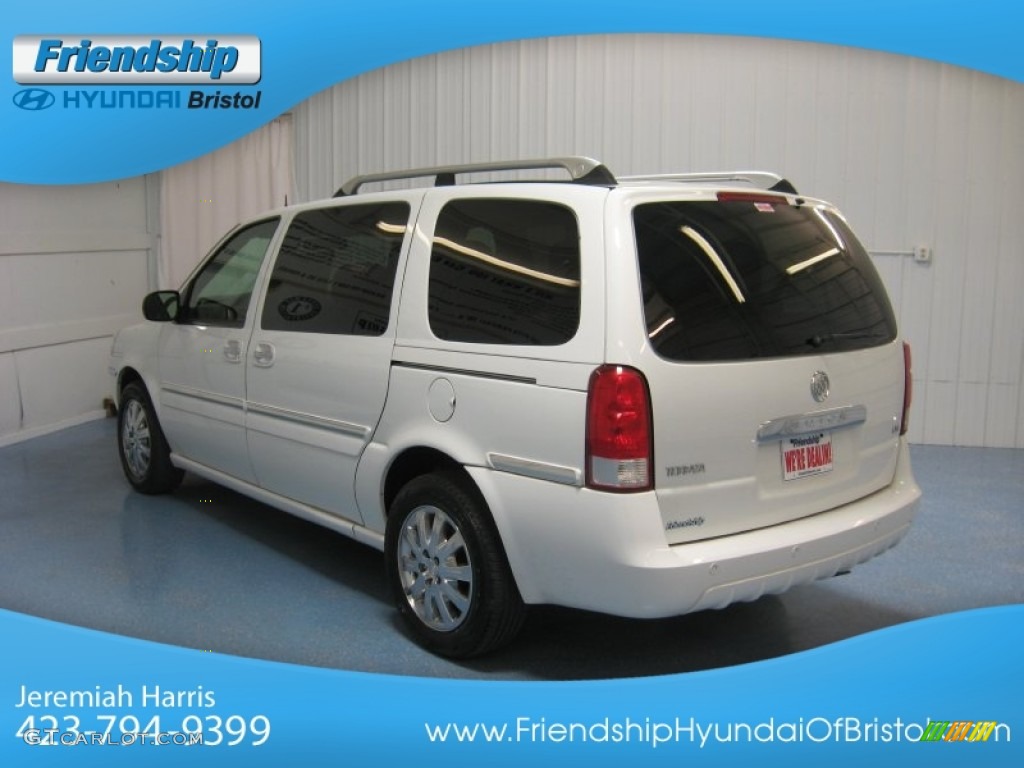 2005 Terraza CXL - Frost White Metallic / Cashmere photo #8