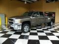 Desert Brown Metallic - Silverado 3500HD LT Crew Cab 4x4 Dually Photo No. 3