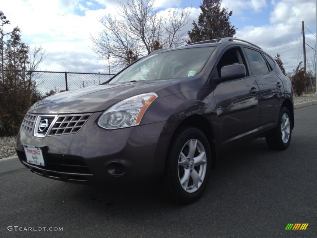 2008 Rogue SL AWD - Iridium Graphite Metallic / Black photo #1