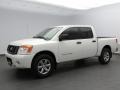 Blizzard White 2011 Nissan Titan S Crew Cab