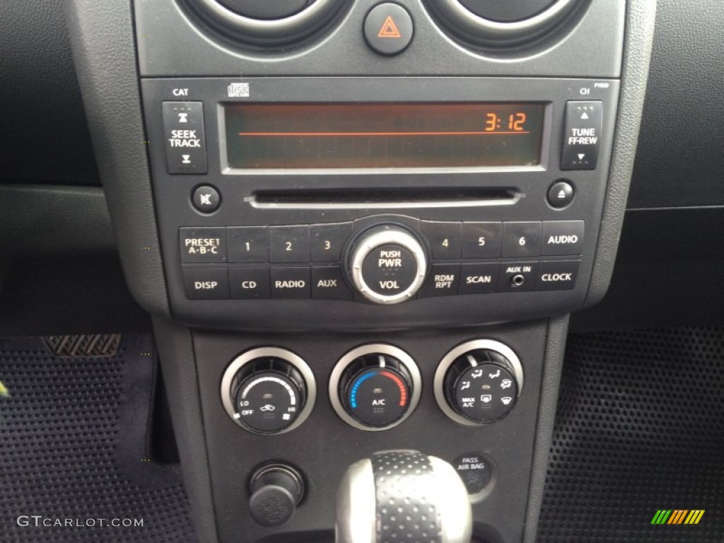 2008 Rogue SL AWD - Iridium Graphite Metallic / Black photo #13
