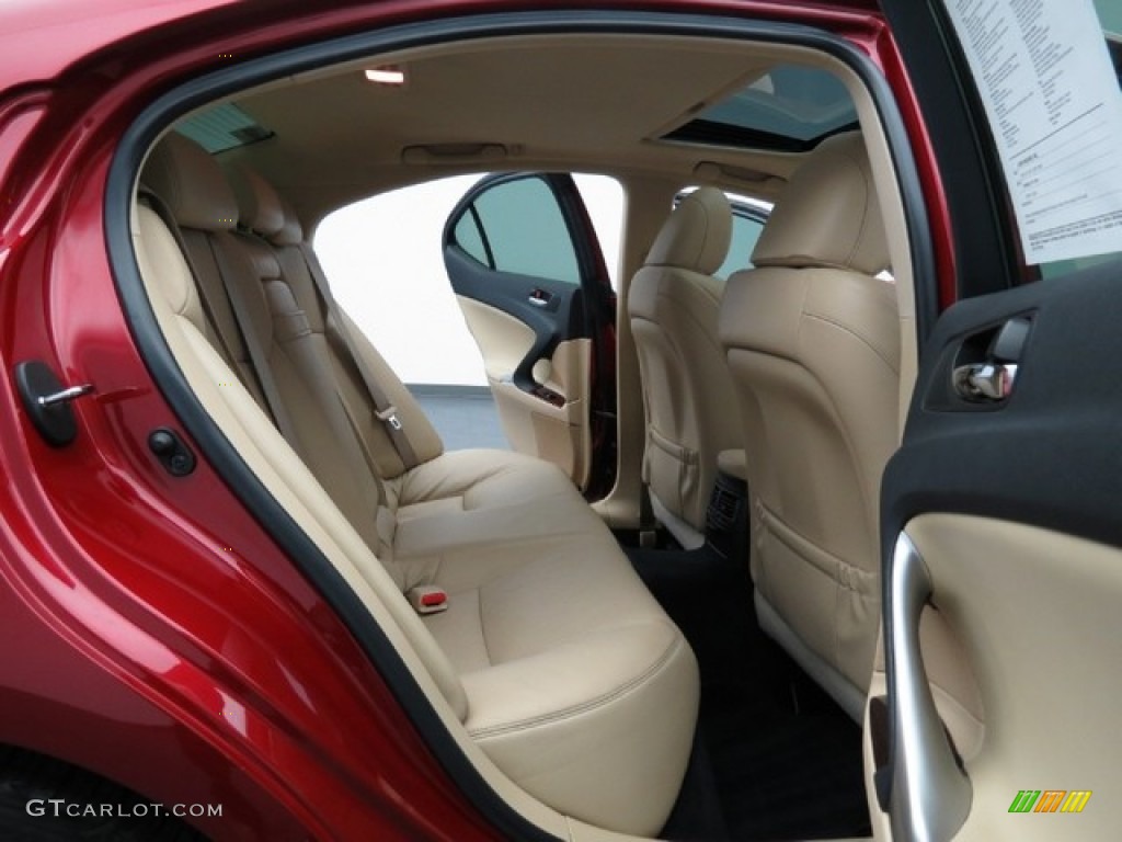 2008 Lexus IS 350 Rear Seat Photo #78396116