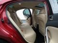 2008 Lexus IS Cashmere Beige Interior Rear Seat Photo