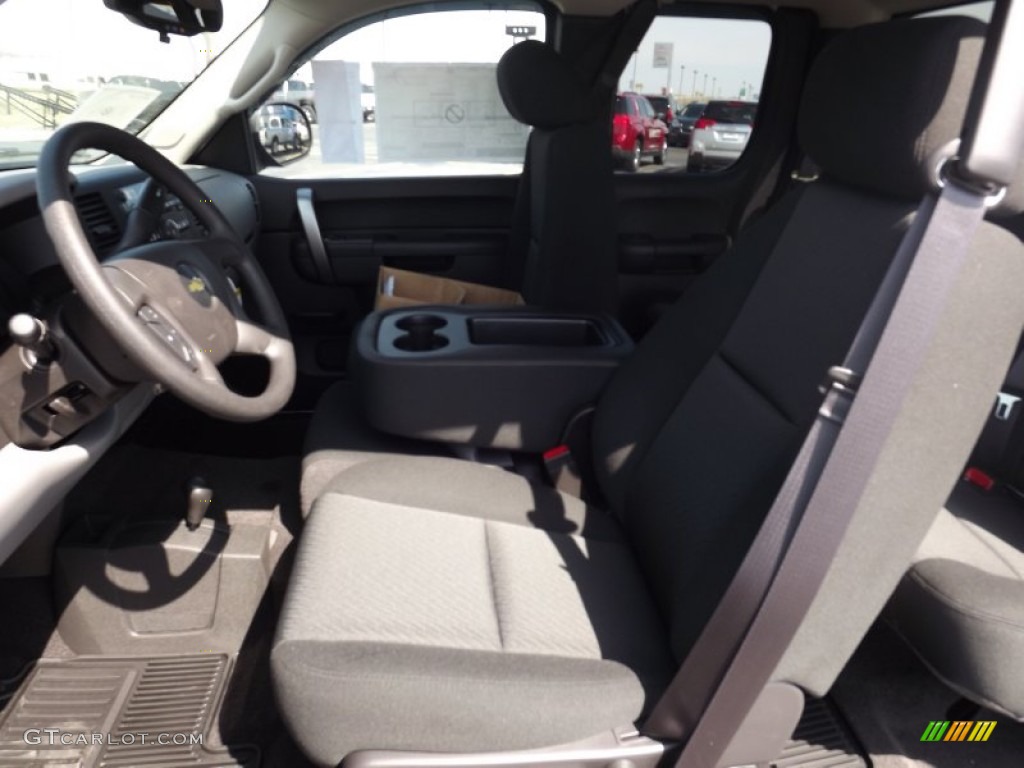 2013 Silverado 1500 LS Extended Cab 4x4 - Silver Ice Metallic / Ebony photo #12