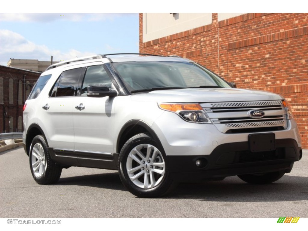 Ingot Silver Metallic Ford Explorer