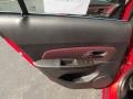 Jet Black/Sport Red Door Panel Photo for 2013 Chevrolet Cruze #78398348