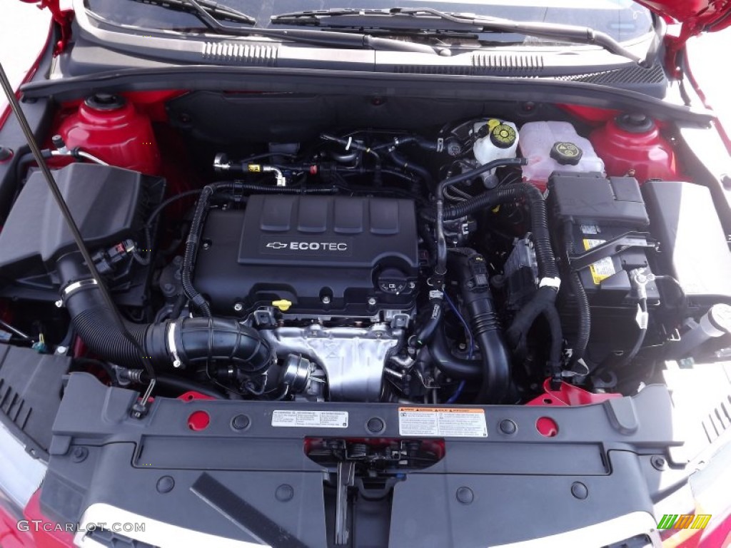 2013 Chevrolet Cruze LT/RS 1.4 Liter DI Turbocharged DOHC 16-Valve VVT 4 Cylinder Engine Photo #78398375