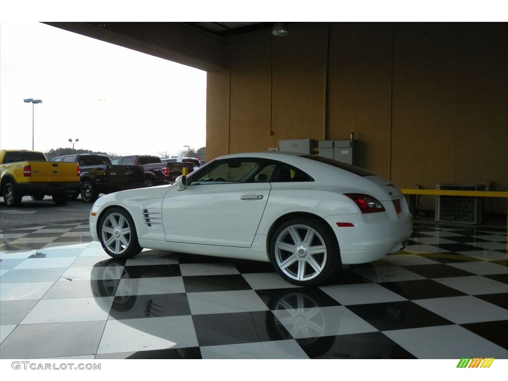 2004 Crossfire Limited Coupe - Alabaster White / Dark Slate Gray photo #4