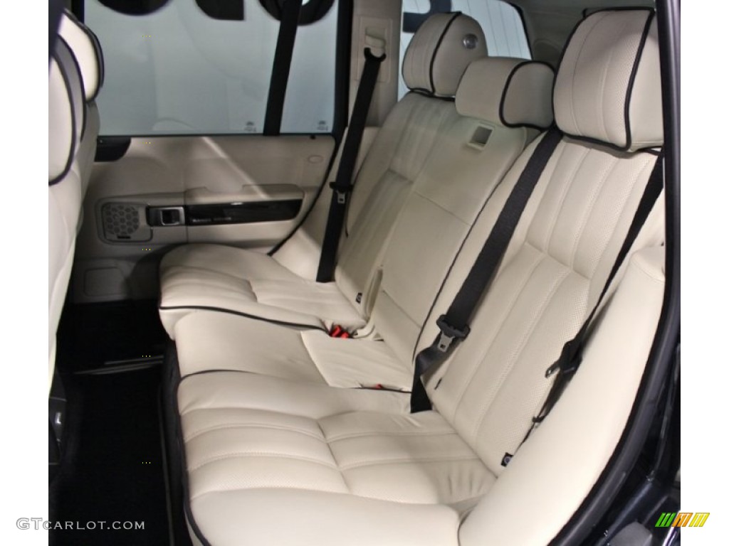 Ivory Interior 2012 Land Rover Range Rover Supercharged Photo #78399080