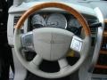 2009 Chrysler Aspen Light Graystone Interior Steering Wheel Photo