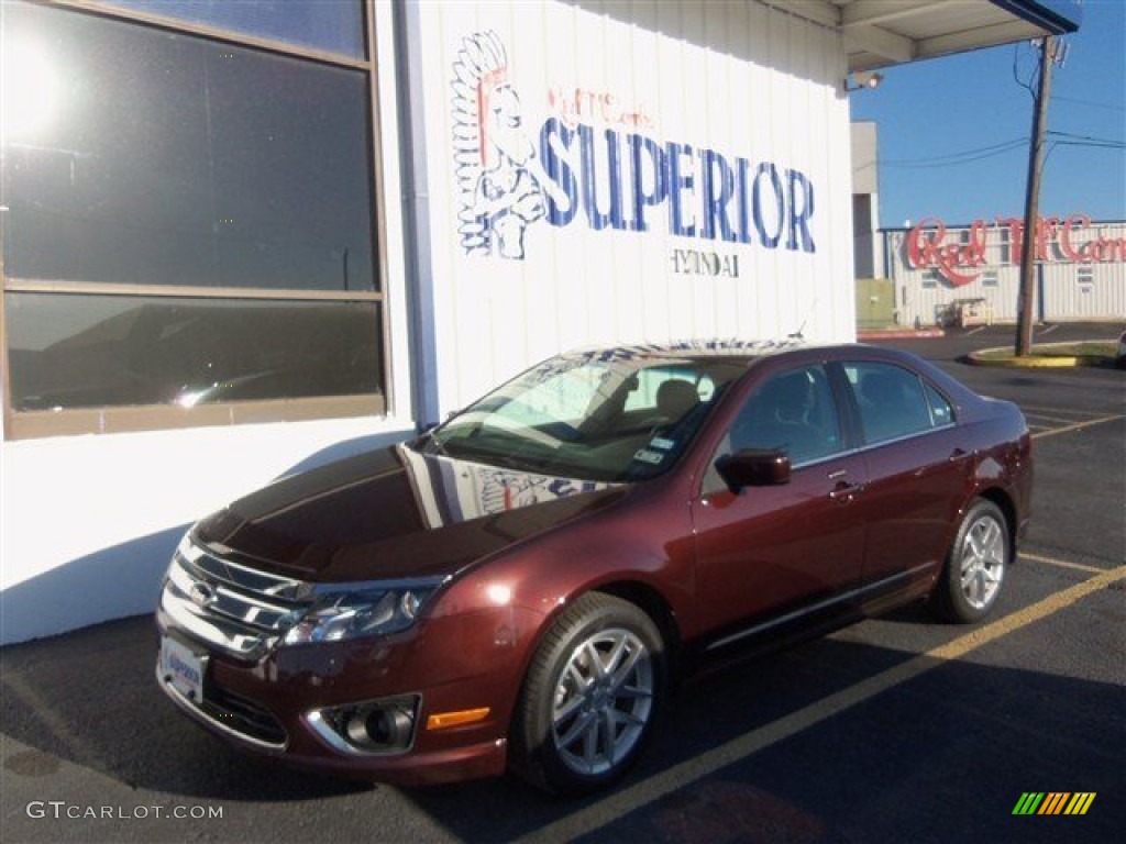 2012 Fusion SEL V6 - Cinnamon Metallic / Charcoal Black photo #1