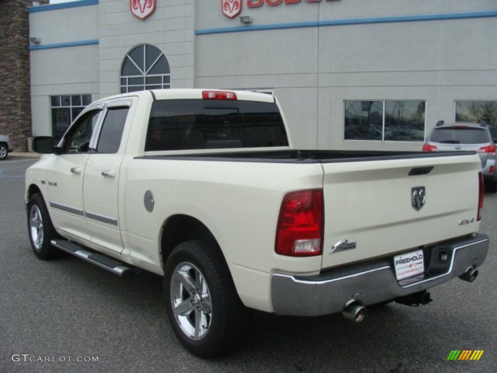 Cool Vanilla 2010 Dodge Ram 1500 Big Horn Quad Cab 4x4 Exterior Photo #78401130