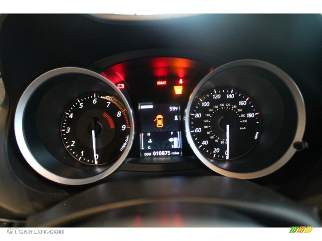2012 Mitsubishi Lancer Evolution GSR Gauges Photo #78401169