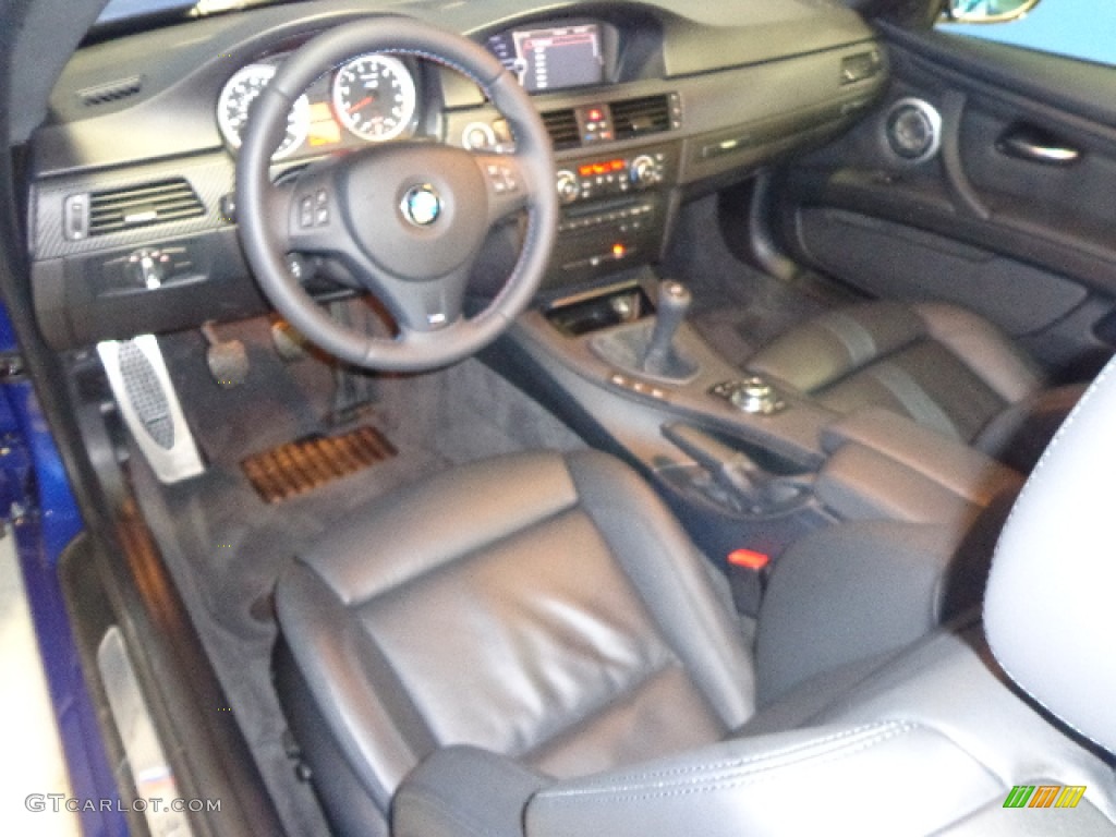 Black Interior 2013 BMW M3 Coupe Photo #78401289