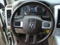 Light Pebble Beige/Bark Brown Steering Wheel Photo for 2010 Dodge Ram 1500 #78401303