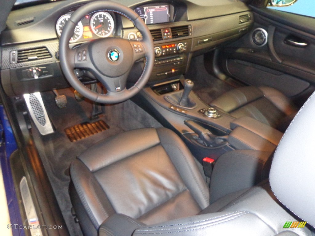 Black Interior 2013 BMW M3 Coupe Photo #78401313