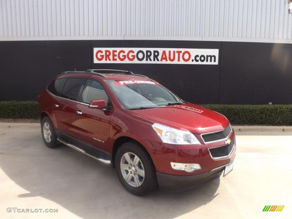 Red Jewel Tintcoat Chevrolet Traverse