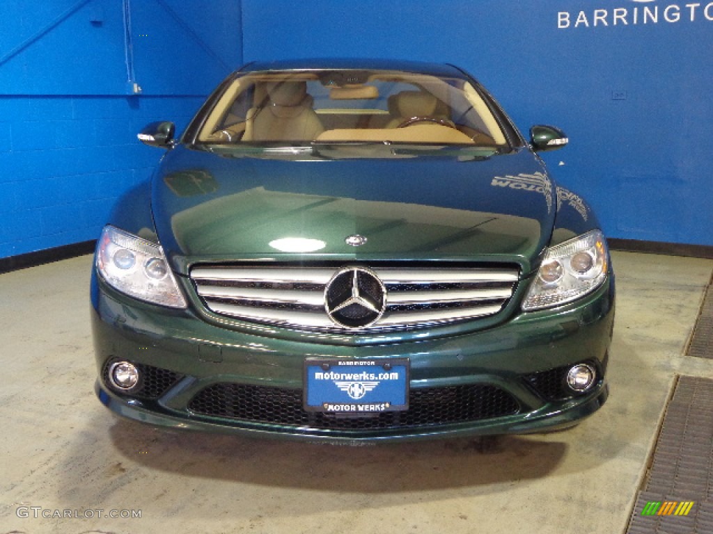 2009 CL 550 4Matic - Jade Green Metallic / Cashmere/Savanna photo #2