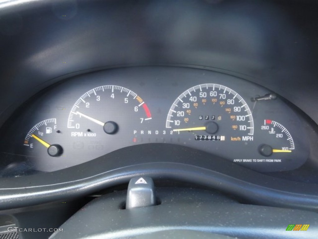 1999 Pontiac Grand Prix GT Coupe Gauges Photos
