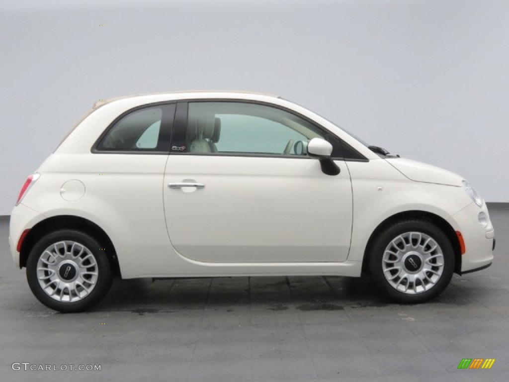Bianco (White) 2012 Fiat 500 c cabrio Pop Exterior Photo #78402263