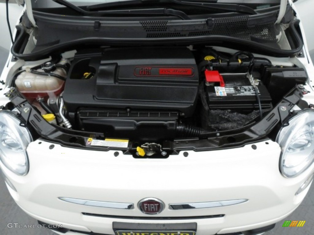 2012 Fiat 500 c cabrio Pop 1.4 Liter SOHC 16-Valve MultiAir 4 Cylinder Engine Photo #78402386