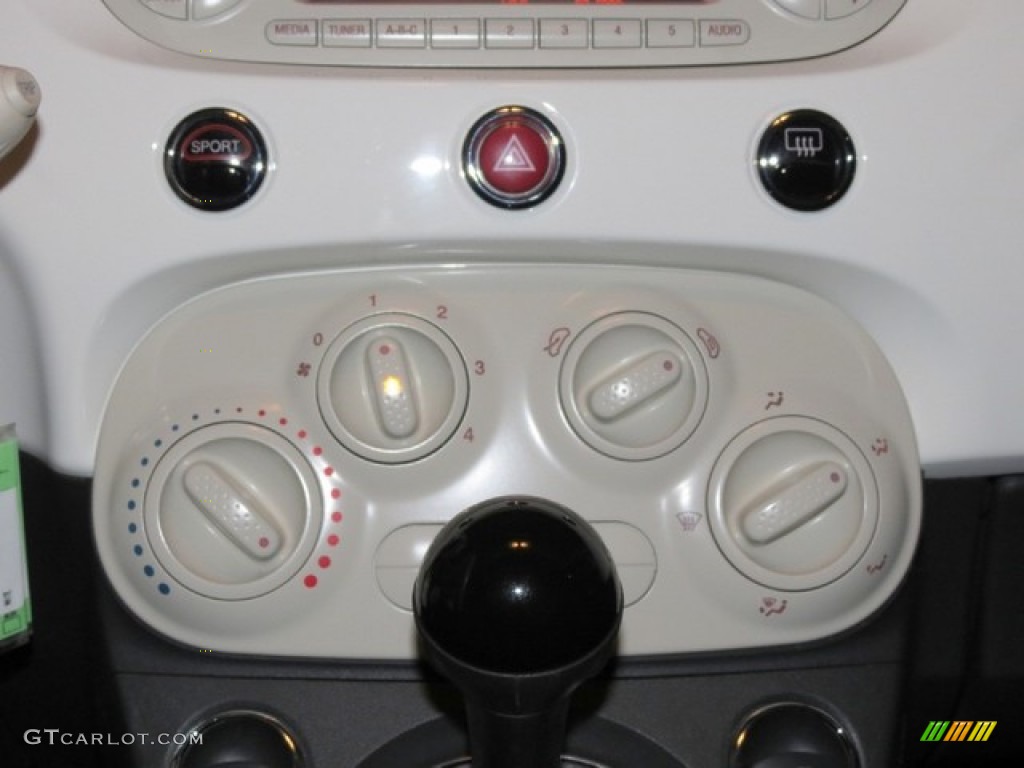 2012 Fiat 500 c cabrio Pop Controls Photo #78402706