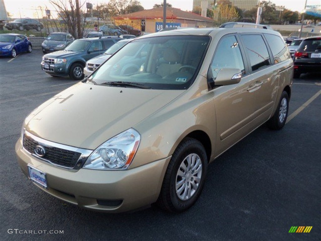 Cashmere Beige 2011 Kia Sedona LX Exterior Photo #78402857