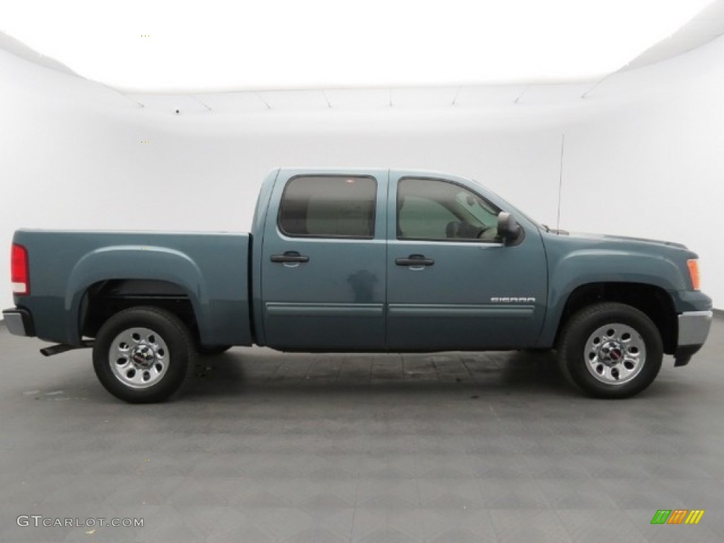 Stealth Gray Metallic 2012 GMC Sierra 1500 SL Crew Cab Exterior Photo #78402910