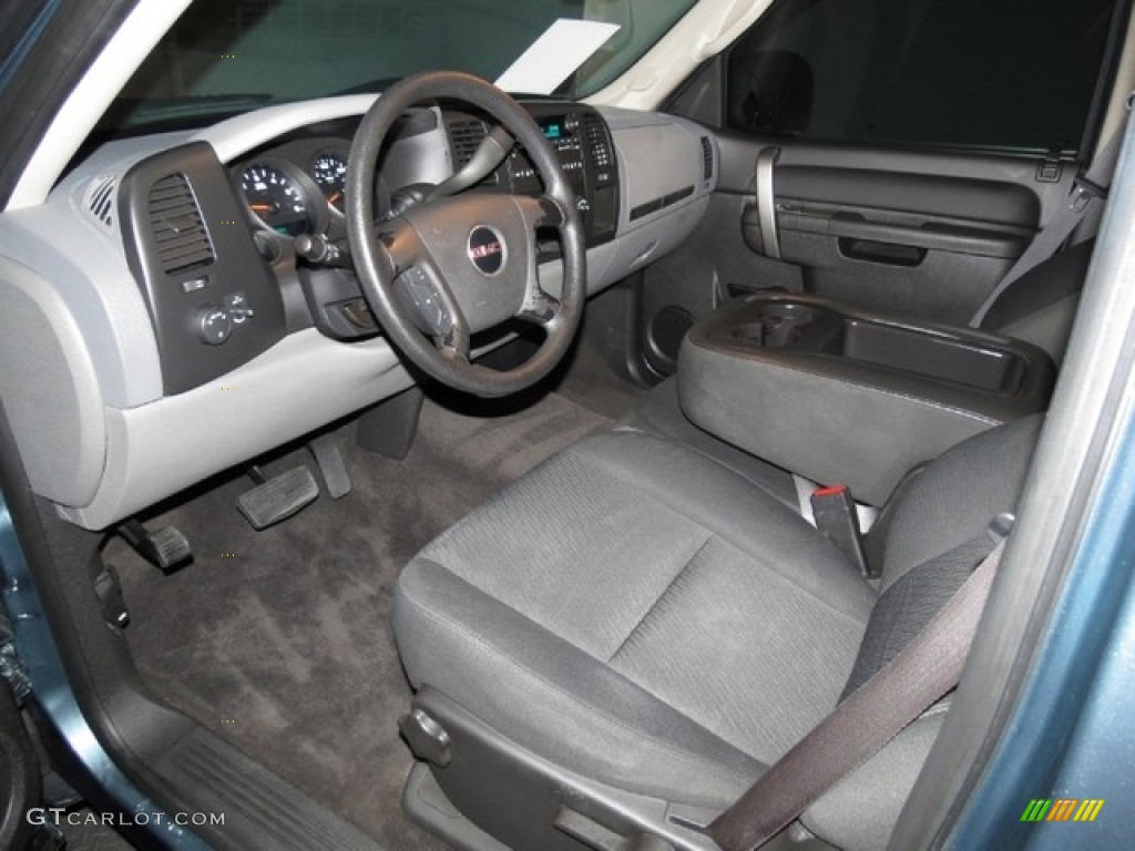 Dark Titanium Interior 2012 GMC Sierra 1500 SL Crew Cab Photo #78403184