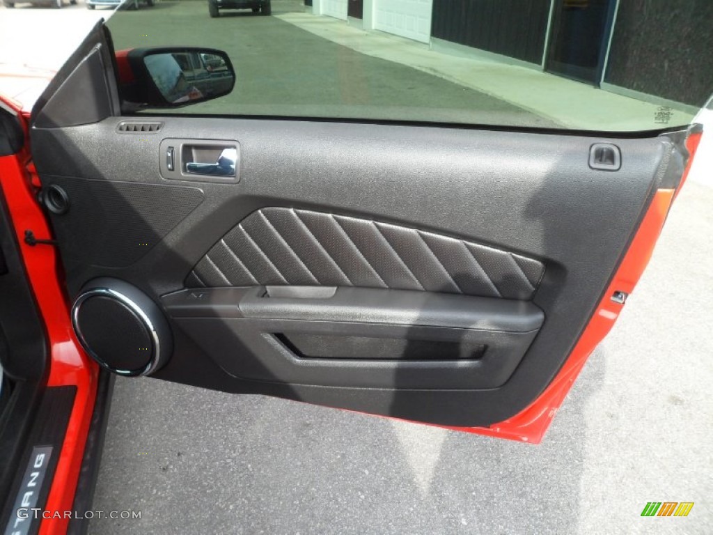 2011 Mustang V6 Premium Coupe - Race Red / Charcoal Black photo #12