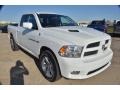 2012 Bright White Dodge Ram 1500 Sport Quad Cab 4x4  photo #11