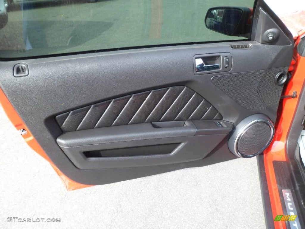 2011 Mustang V6 Premium Coupe - Race Red / Charcoal Black photo #15