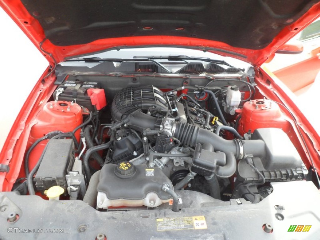 2011 Mustang V6 Premium Coupe - Race Red / Charcoal Black photo #30