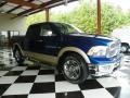 2011 Deep Water Blue Pearl Dodge Ram 1500 Laramie Crew Cab  photo #1