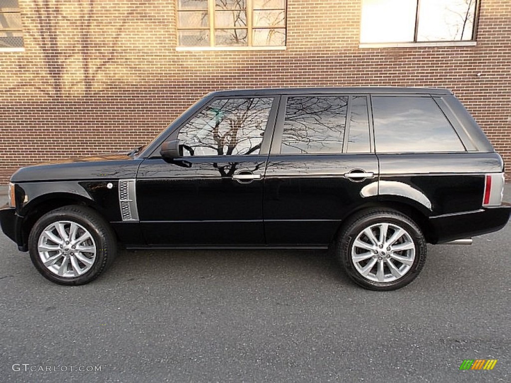 Java Black Pearlescent 2008 Land Rover Range Rover Westminster Supercharged Exterior Photo #78404858