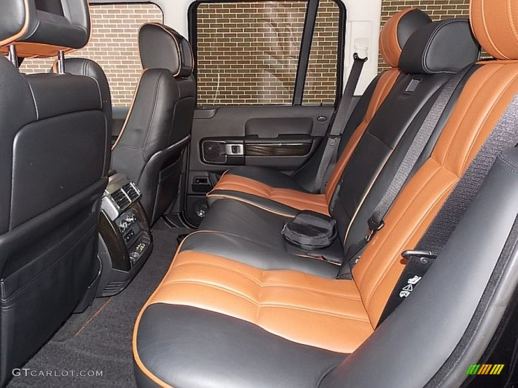 2008 Land Rover Range Rover Westminster Supercharged Rear Seat Photo #78405179