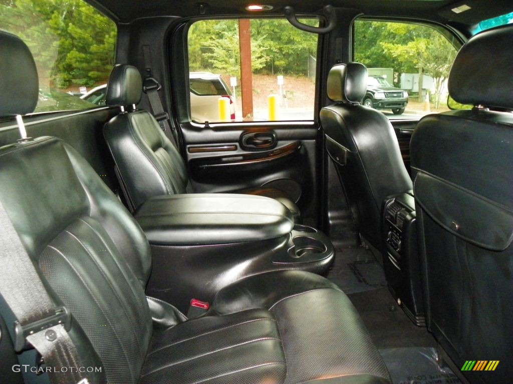 2002 Lincoln Blackwood Crew Cab Rear Seat Photo #78405377