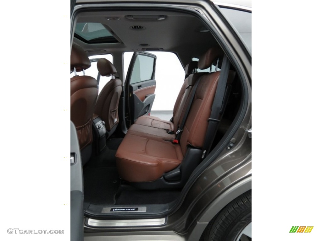 2008 Hyundai Veracruz Limited Rear Seat Photo #78405591