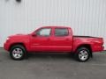 2007 Radiant Red Toyota Tacoma V6 TRD Sport Double Cab 4x4  photo #2