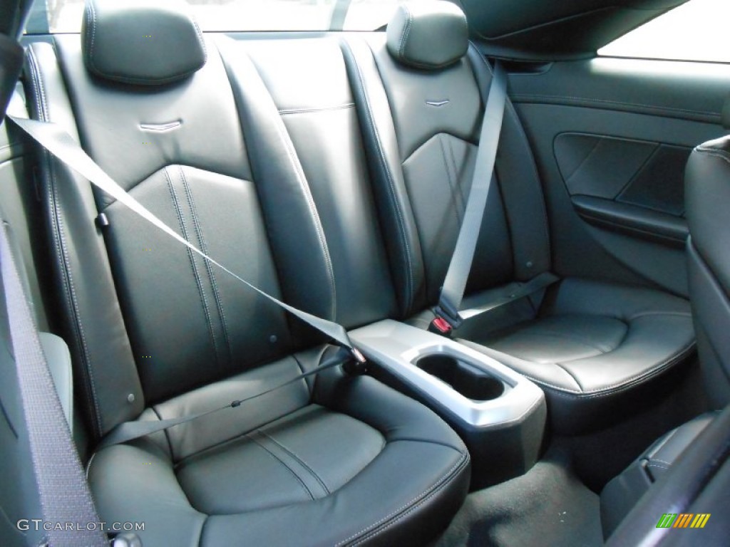 Ebony Interior 2013 Cadillac CTS 4 AWD Coupe Photo #78406622