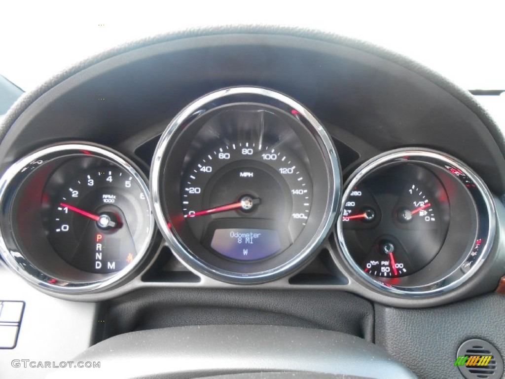 2013 Cadillac CTS 4 AWD Coupe Gauges Photo #78406781