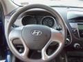 2011 Iris Blue Hyundai Tucson GL  photo #12